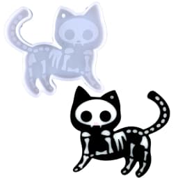 Cute Cat Silicone Mold DIY Earring Necklace Keychain Pendant Molds Super Glossy Animal Epoxy Resin Casting Mold Craft