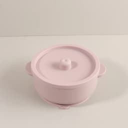 300ml Baby Training Bowl with Lid, 300ML 2-in-1 Stainless Steel & Silicone Feeding Set, Unbreakable Weaning Bowl