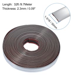 3M/5M Exterior Car Chrome Body Strip Bumper Auto Door Protective Moulding Styling Trim Sticker 6MM 8MM 10MM 12MM 15MM 20MM 30MM