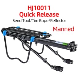 ROCKBROS Bike Rack Quick Release High Strength Aluminum Alloy Shelves Rear Rack MTB Road Bike Carry Holder Luggage Bicycle Rack