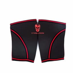 1 Pair Weightlifting Knee Sleeves 7mm Neoprene Thick Compression Knee Brace Support Skull Style for Squats Powerlifting Cross