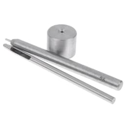 3PCS Mini Eyelets Grommet Installation Punching Tools For 1.5mm 2mm 2.5mm Holes Dollhouse Clothing DIY Parts Accessories