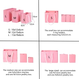 10pcs High Quality Kraft Paper Bags with Handles Reusable Jewelry & Clothing Packaging for Wedding Birthday Party Gifts