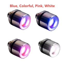Crystal Key Chain LED Light Keychain Luminated Keyring Pendant DIY Resin Epoxy Accessories