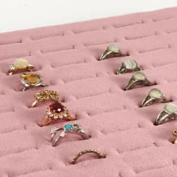 Hundred Positon Ring Display Mat Ring Storage Props Jewelry Tray Inner Liner Jewelry Box Insert Pad DIY Sponge Mat 33.5*22.5*1cm