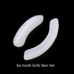 Silicone for Grillz Mold Bars Fitting Grill One Size Hip Hop Fit Men and Women Teeth Cap Replacement Easy Installation G