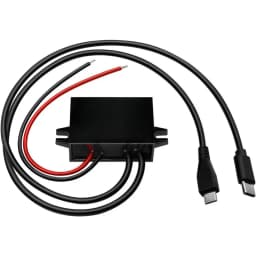 12V 24V 36V 48V 60V 72V to 5V 3A 15W DC to 11-90V to 5V USB Converter with Type C and Micro USB Output Power Adapter Converter