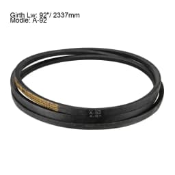 Uxcell A86-A100 Drive V-Belt Girth 86 Inch-100 Inch Industrial Power Rubber Transmission Belt