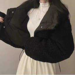 Women's Winter Tops Jacket Cotton Coat Versatile Skinny Long Sleeve Lapel Short Warm Thickened Vintage New Comfortable Versatile