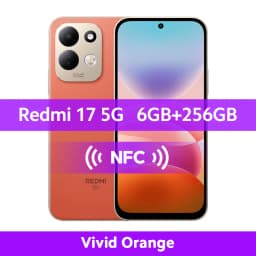 Redmi 17 5G Smartphone Global Version Snapdragon® 4 Gen 5 CPU 50MP Camera 7500mAh 45W Turbo Charging NFC 6.9" Display 120Hz