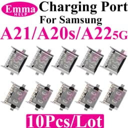 10Pcs USB Charger Charging Port Dock Connector Origianl For Samsung A52 A72 A53 A35 A55 A33 A32 A23 A13 A34 A25 A52s A04 A05 A15