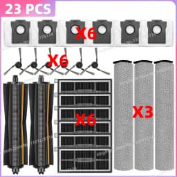Fit For MOVA S70 Roller/ S70 Ultra Roller/ S70 Pro Roller, Trouver S70 Pro Roller Tricut Side Brush Filter Roller Mop Cloth Bag
