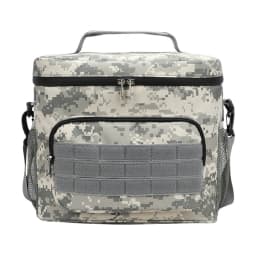 Camping Thermal Bag Insulated Lunch Bag Large Capacity Thermal Picnic Box With Shoulder Strap Separated Storage Compartments