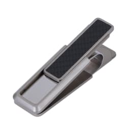 Stainless Steel Wallet Clip Multipurpose Double Sided Credit Card Holder Lightweight Portable Durable Alloy for Business Travel