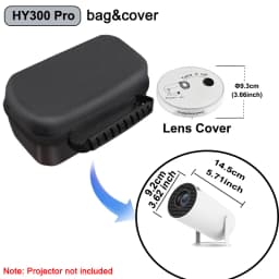 DITONG Storage Case Travel Carry Projector Bag for Magcubic HY300 Protector Carrying Bags for HY300 Pro Projector HY300 Ultra