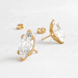 DPLAOPA D Color VVS1 925 Sterling Silver 0.52CT Marquise Cut Moissanite Stud Earring Luxury Dainty Women Fine Jewelry 2026 Gift