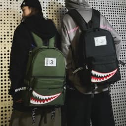 Luminous Finger Student School Bag School Backpacks For Boy Girl Lock School Bag Black Men Back Packs 2022 New Arrival