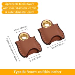 CRAZYSMITH Bag Strap Transformation for LV Diane Bag Punch-Free Hardware Protection Leather Anti-wear Buckle Bag Accessories