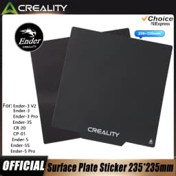 Creality Ender-3 Soft Magnetic Sticker (235*235mm), for Ender-3 V2/Ender-3/Ender-3 Pro//Ender-5/Ender-5S/Ender-5 Pro 3D Printer