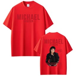 King of Pop Michael Jackson Bad Era Graphics T Shirts Men Women Fashion Classic Pop Music T-shirt Short Sleeve Oversized T Shirt