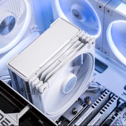 DEEPCOOL AG400 4 Heat Pipe CPU Air-Cooled Cooler 12cm Fan 4Pin PWM TDP 220W CPU Heat Sink For LGA1851 1700 AMD AM4 AM5