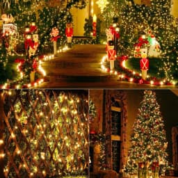 10M-100M Fairy Lights LED String Garland Christmas Light Waterproof Outdoor Indoor For Tree Street Wedding Party 2024 Decoration