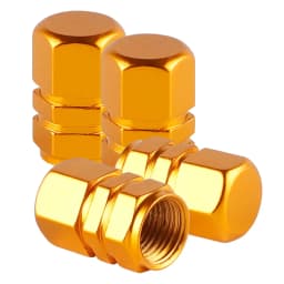 Hex Aluminum Explosion-proof Valve Caps Fit Car & Moto Block Dust Rust Choose Seal Ring or No Ring Various Colors for Wheels