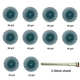 9Pcs Radial Bristle Disc Kit Abrasive Brush Elastic Detail Polishing Abrasive Wheel for dremel Rotary Tool Accessories