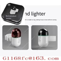 1-10pcs Real Time Global System Locator for Pigeon Outdoor Flight Leg Straps and Circular Positioning