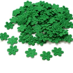 2cm cloth five-petal flower embossing DIY children's hair accessories hairpin jewelry small flower cloth accessories 100pcs/pack