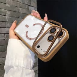 Luxury Bracket Stand Magnetic Phone Case for iPhone 18 Pro 17 16 Plus 15 14 13 12 Pro Max With Lens Protector Cover for Magsafe