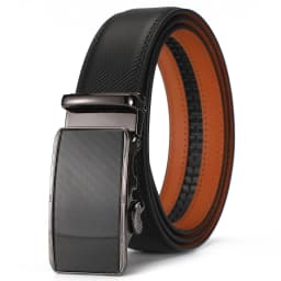 Men Leather Belt Alloy Automatic Buckle Male Belt Man Fashion Belts Genuine Leather Luxury Belts for Men Business Designer Blue