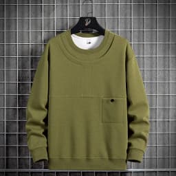 Spring Men Stripe Sweatshirt Cotton Oversized Hoodies Men Long Sleeve O-Neck Pullovers Male Streetwear Fashion Tops 6Xl 8Xl