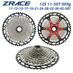 ZRACE Bicycle Cassette 8 9 10 11 Speed MTB Bike Freewheel 11-42T / 11-46T / 11-50T / 11-52T for ALIVIO / DEORE / SLX / XT