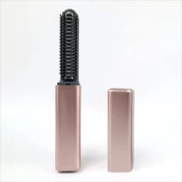 1pcs Portable Mini Straight Hair Comb Wireless USB Charging Curling Iron Styling Electric Comb Does Not Hurt Hair Beauty Tool