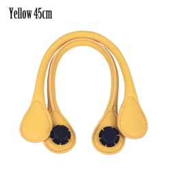 TANQU New Short PU Faux Leather Handle for Obag Colourful Handle for Classic O Bag Women's Bags EVA Handbag