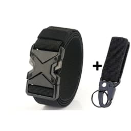 New Quick Release Metal Pluggable Buckle Tactical Belt Breathable Elastic Military Belts For Men Stretch Pants Waistband Hunting