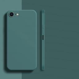 For iPhone 8 Case For iPhone SE 2022 2020 7 8 Plus Cover Case Luxury Shockproof Soft TPU Liquid Silicone Phone Back Cover Case