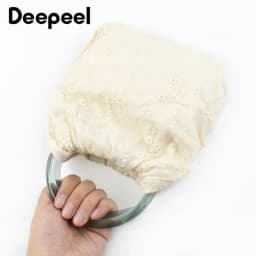 2/4/10Pcs 10cm Acrylic D Ring Transparent Plastic Handle for Bags Handbag Woven-bag Replace Bag Handles Purse Frame Accessories