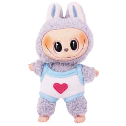 For 15/17cm Labubu Doll Summer Bikini Set Sunglasses Fashion swimsuit Swimming Accessories for 3.0 Big Into Energy Ropa Labubu