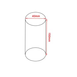 Clear Acrylic Column Sheet Stamping Block Cosmetics Display Stand Photography Props Ornaments Rings Jewelry Holder Perfume Riser