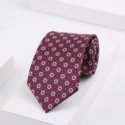 Classic Men's Imitation Silk Ties Soft Novel Plaid Polka Dot 8CM Neckties For Man Business Wedding Party Accessories Gifts