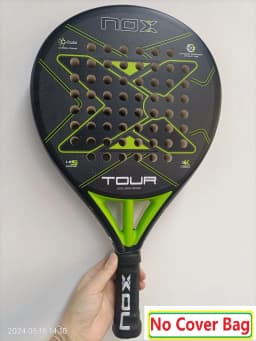 NOX AT10 ML10 3K 12K 18K 2023-2026 Padel Racket Carbon Fiber Surface with EVA Memory Flex Foam Core Lightweight Padel Racquet
