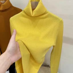Classic Women's Turtleneck Sweaters Warm Pullover Basic Slim Korean Casual Fall Winter Elegant Knitted Tops All Match Jumper