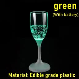 LED Automatic Flashing Cups Multi-color 6 Color Light Up Mugs Wine Beer Mugs Whisky Drink Cups for Party Kitchen Christmas Decor