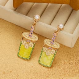 Exquisite Pink Heart Shape Bowknot Stud Earrings For Women Shining CZ Zircon Love Earring Wedding Party Temperament Jewelry