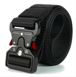 Genuine Tactical Belt Quick Release Outdoor Military Belt Soft Real Nylon Sports Accessories Men And Women Black Belt