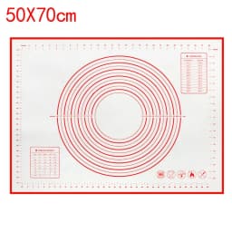New Oversize 80/70/60cm Silicone Baking Mat Pastry Rolling Kneading Pad Kitchen Crepes Pizza Dough Non-stick Pan Pastry Mat