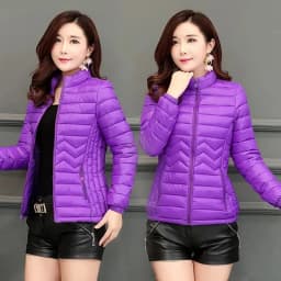Women Parkas Winter Jacket Down Cotton Jacket Warm Korean Casual Lightweight Solid Color Parka 2026 New Female Snow Coat Outwear