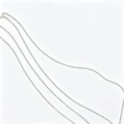 1M/Pack 0.8mm Gold Silver Nail Bead Chain Charm Ellipse Stone Nail Art Decorations Giltter Metal Steel Ball Jewelry Accessory